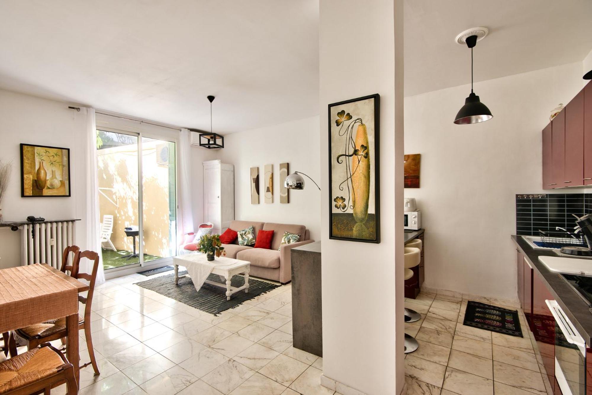 La Palais Osiris Centre Jardin Wifi Clim Parking Apartment *